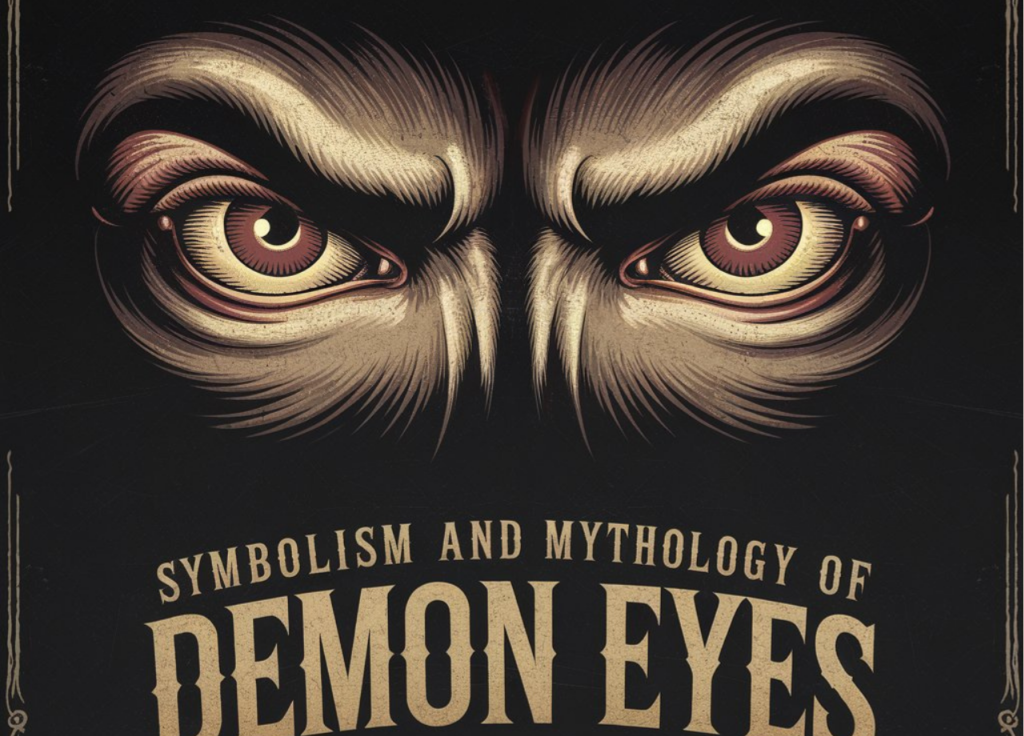 Symbolism and mythology of demon eyes