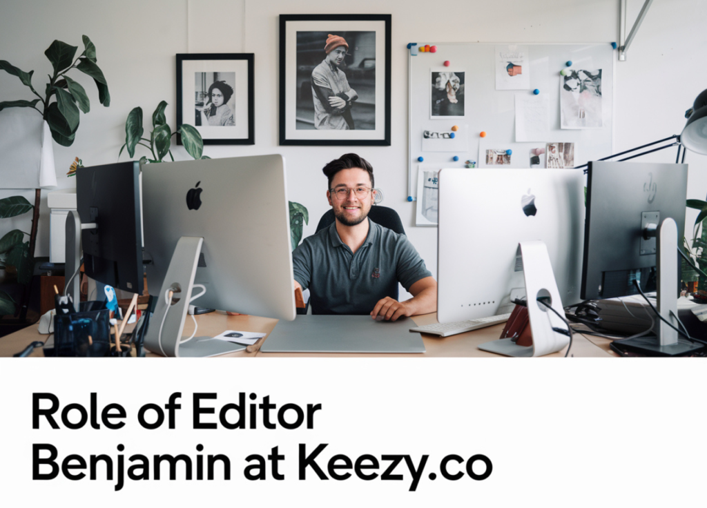 Role of Editor Benjamin at Keezy.co